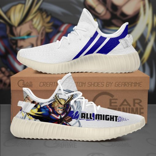 All Might Yzy Shoes My Hero Academia Anime Shoes TT10 - 1 - GearAnime
