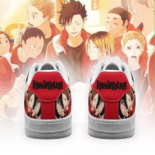 Haikyuu Nekoma High Air Force Sneakers Team Haikyuu Anime Shoes - 3 - GearAnime