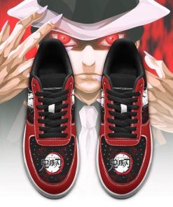 Muzan Air Force Sneakers Custom Demon Slayer Anime Shoes Fan PT05 - 2 - GearAnime