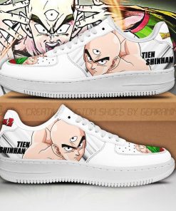 Tien Shinhan Air Force Sneakers Custom Dragon Ball Z Anime Shoes PT04 - 1 - GearAnime