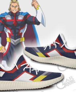 Young All Might Yzy Shoes Uniform My Hero Academia Sneakers TT10 - 2 - GearAnime