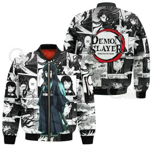 Muichiro Tokito Shirt Demon Slayer Anime Mix Manga Hoodie - 5 - GearAnime