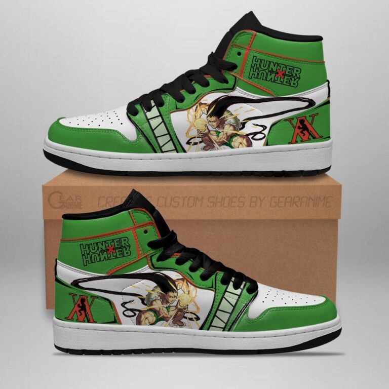 Gon Freecss Hunter X Hunter Sneakers Adult HxH Anime Shoes ...